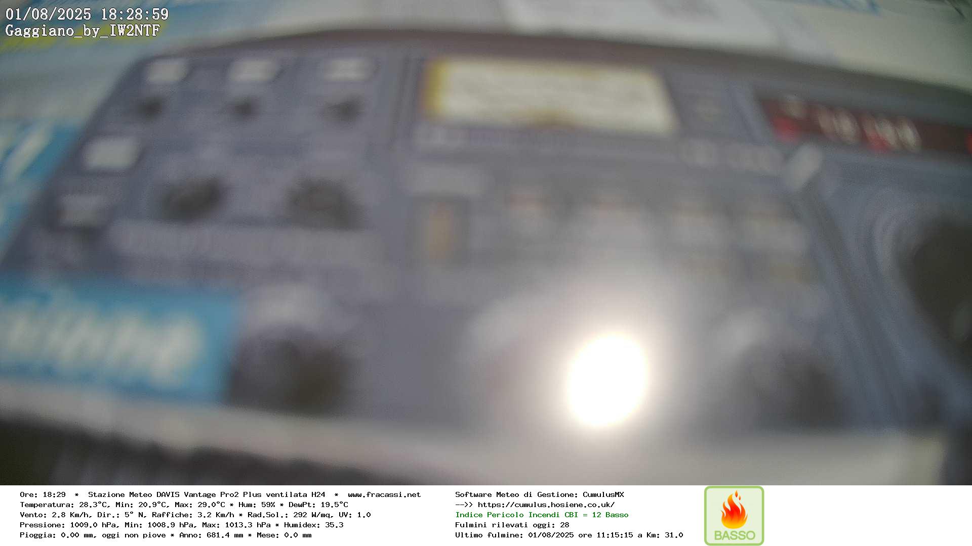 immagine della webcam nei dintorni di Milano Parco delle Cave: webcam Gaggiano