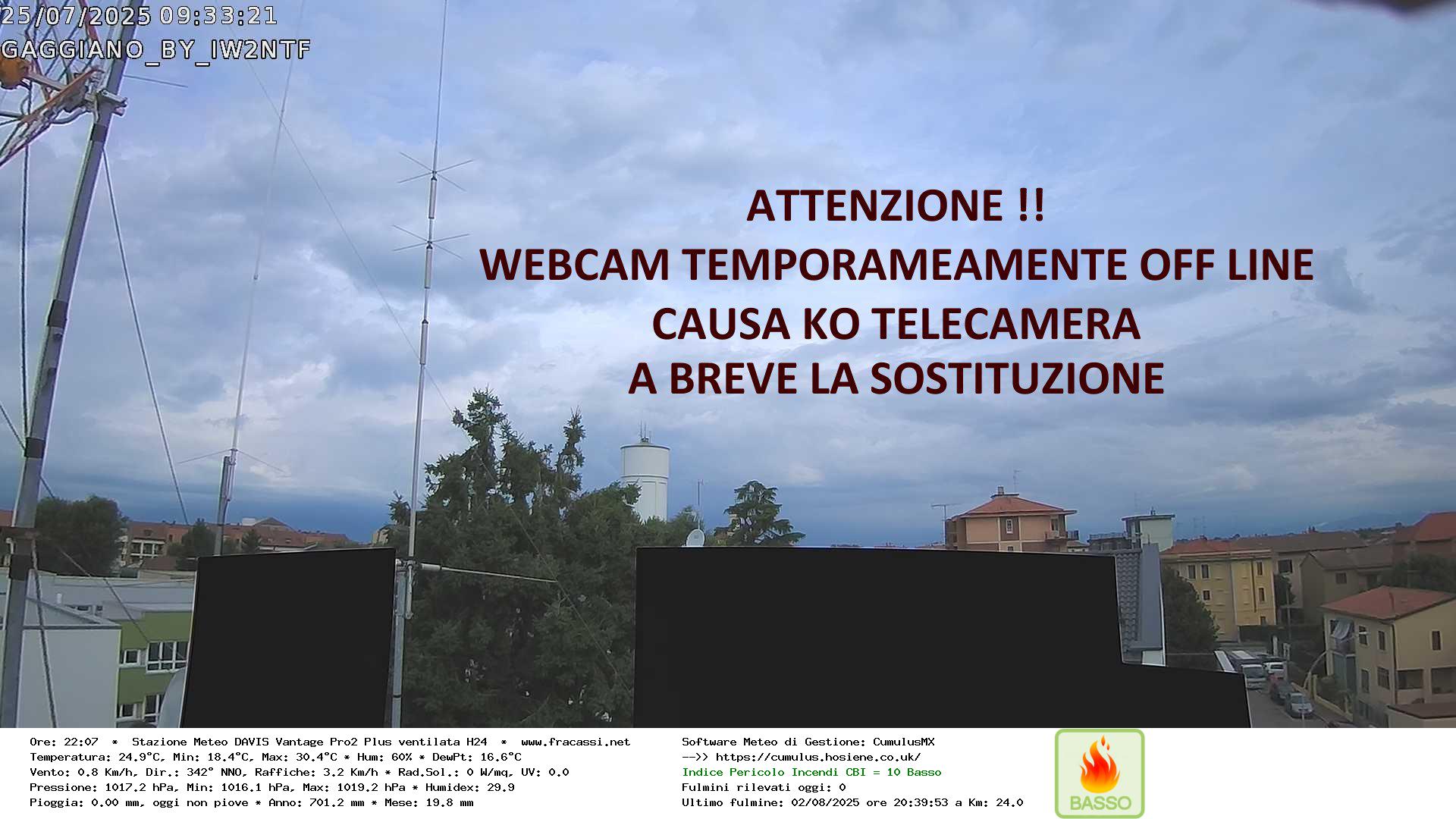 immagine della webcam nei dintorni di Milano Gorla: webcam Gaggiano