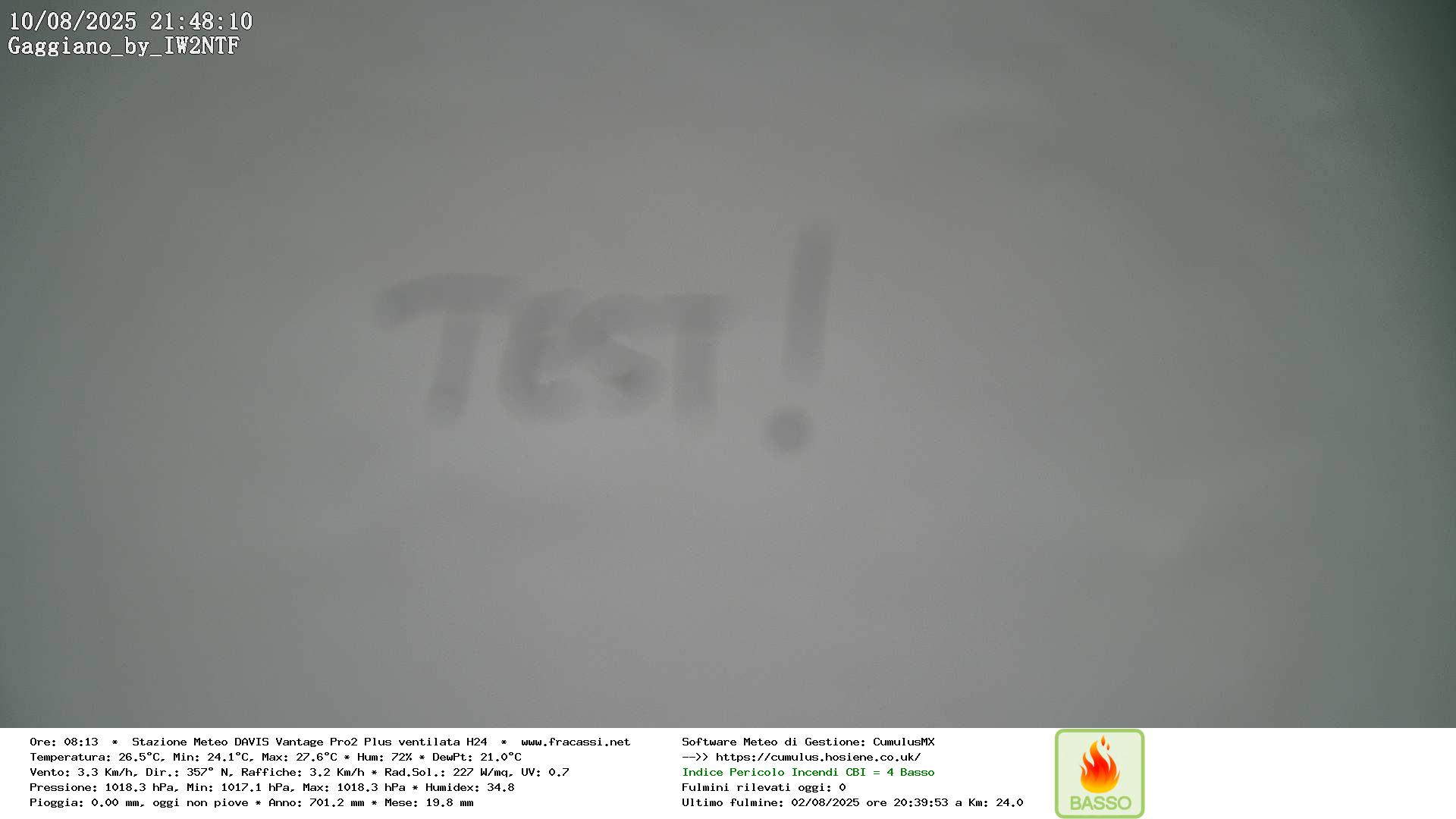 immagine della webcam nei dintorni di Milano Sella Nuova: webcam Gaggiano